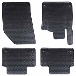 Autószőnyeg 4 pcs fekete gumi