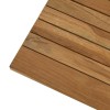 Asztallap 80 x 40 x 3,5 cm négyszögletes tömör teakfa