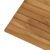 Asztallap 100 x 50 x 3,5 cm négyszögletes tömör teakfa
