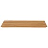 Asztallap 100 x 50 x 3,5 cm négyszögletes tömör teakfa