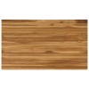 Asztallap 120 x 70 x 3,5 cm négyszögletes tömör teakfa