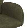 Forgós étkezős székek 4 pcs műsuede bőr katonai zöld