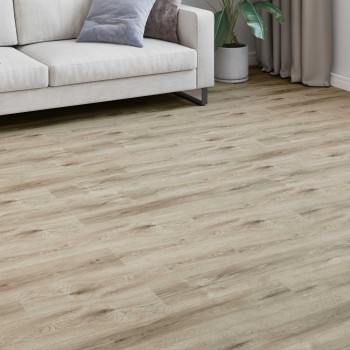 Laminált padló 15 pcs fehérre festett barna 101 x 20 x 0,8 cm