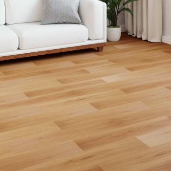 Laminált padló 15 pcs természetes bambusz 101 x 20 x 0,8 cm