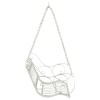 Hinta pad acél 71 x 75 x 59 cm antik fehér