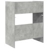 Dj asztal betonszürke 102 x 45 x 102 cm szerelt fa