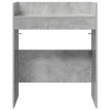 Dj asztal betonszürke 102 x 45 x 102 cm szerelt fa