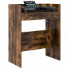 Dj asztal füstös tölgy 102 x 45 x 102 cm szerelt fa