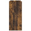 Dj asztal füstös tölgy 102 x 45 x 102 cm szerelt fa