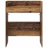 Dj asztal antik fa 102 x 45 x 102 cm szerelt fa