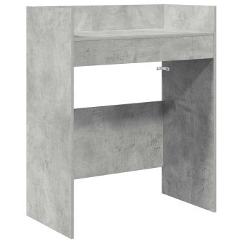 Dj asztal betonszürke 82 x 45 x 102 cm szerelt fa
