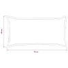 Párna huzat 6 pcs houten világosszürke 40 x 70 cm
