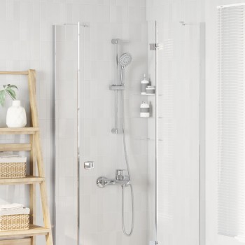 Zuhanyrendszer készlet krómszínű 70 cm rozsdamentes acél