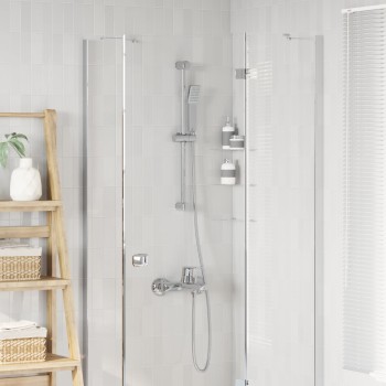 Zuhanyrendszer készlet krómszínű 70 cm rozsdamentes acél