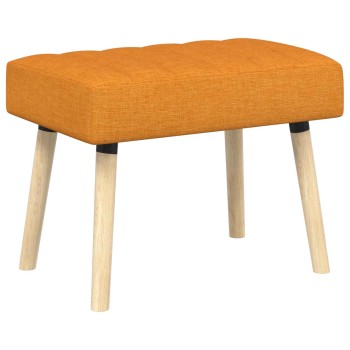 Csatorna-parnás pad sötét sárga 60 x 40 x 45 cm szövet