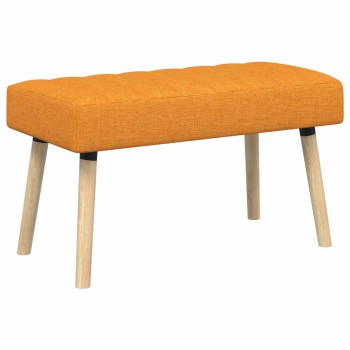 Csatorna-parnás pad sötét sárga 80 x 40 x 46 cm szövet