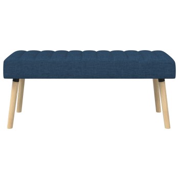 Csatorna-parnás pad kék 110 x 40 x 46 cm szövet