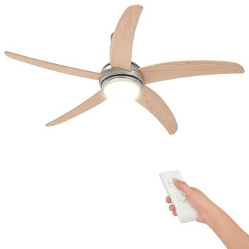 Mennyezeti ventilátor lámpával ø 130 cm sonoma
