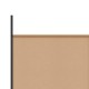 6-paneles szobaelválasztó bézs 300 x 220 cm szövet