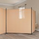 4-paneles szoba elválasztó bézs 525 x 180 cm szövet