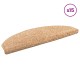 Öntapadós lépcsőszőnyegek 15 pcs arany 80 x 24,5 x 3,5 cm