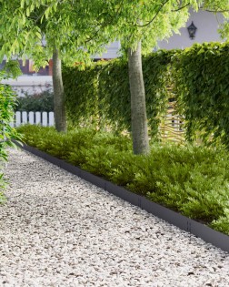 Fűszegélyezés 30 pcs 100 x 15 cm acél antracitszürke
