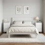 Éjjeliszekrény 2 pcs fehér 33,5 x 34,5 x 60 cm szerelt fa
