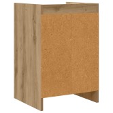 Éjjeliszekrények 2 pcs kézműves tölgy 40 x 36 x 60 cm
