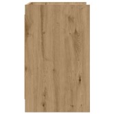 Éjjeliszekrények 2 pcs kézműves tölgy 40 x 36 x 60 cm
