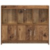 Széf antik fa 98,5 x 33 x 80 cm szerelt fa