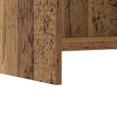 Könyvszekrény antik fa 30 x 30 x 111 cm szerelt fa Könyvszekrény antik fa 30 x 30 x 111 cm szerelt fa