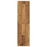 Könyvszekrény antik fa 30 x 30 x 111 cm szerelt fa Könyvszekrény antik fa 30 x 30 x 111 cm szerelt fa