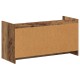 Cipőszekrény tárolóval antik fa 100 x 39,5 x 51 cm szerelt fa