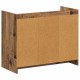 Cipőszekrény tárolóval antik fa 85 x 39,5 x 70 cm szerelt fa