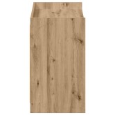 Cipőszekrény kézműves tölgy 85 x 39,5 x 70 cm szerelt fa
