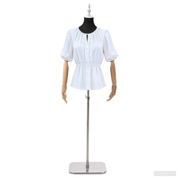 Állítható 156-226 cm-es manöken talppal női pp fekete