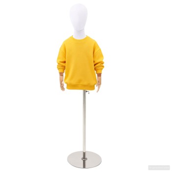 Állítható 120-150 cm manöken alappal egynemű pp fehér