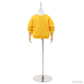 Állítható 120-157 cm manöken alappal egynemű pp fehér
