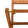 Gyerek pad barna 61 x 38 x 57 cm tömör eukaliptusz fa