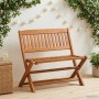 Gyerek pad barna 61 x 38 x 57 cm tömör eukaliptusz fa