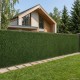 Műanyag kerítés világos zöld 1 x 4 m pvc és acél