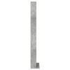 Cd szekrény betonszürke 33 x 23,5 x 175 cm szerelt fa