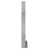 Cd szekrény 2 db betonszürke 33 x 23,5 x 175 cm szerelt fa