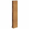 Cd szekrény antik fa 33 x 23,5 x 175 cm szerelt fa