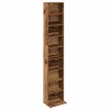Cd szekrény antik fa 33 x 23,5 x 175 cm szerelt fa