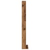 Cd szekrény antik fa 33 x 23,5 x 175 cm szerelt fa