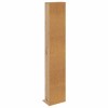 Cd szekrény kézműves tölgy 33 x 23,5 x 175 cm szerelt fa