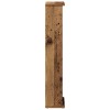 Cd szekrény antik fa 60 x 17 x 92 cm szerelt fa