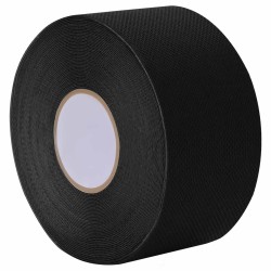 Öntapadó műfű szalag fekete 10 x 0,05 cm nemes szövet