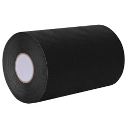 Öntapadó műfű szalag fekete 15 cm x 10 m nemes szövet